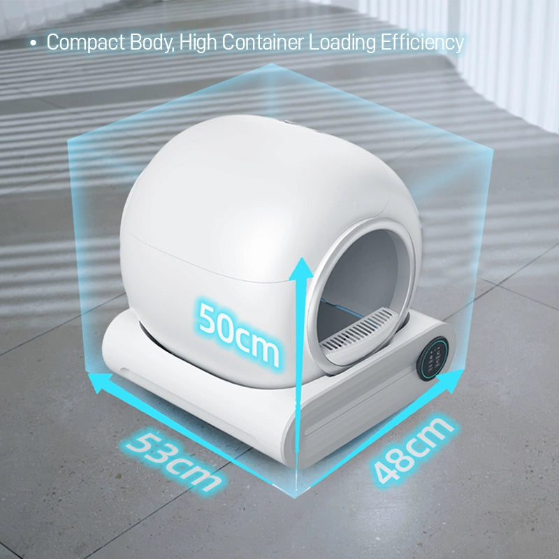 Duo Care – 2x Box — pack with two automatic litter boxes, detail view - 5