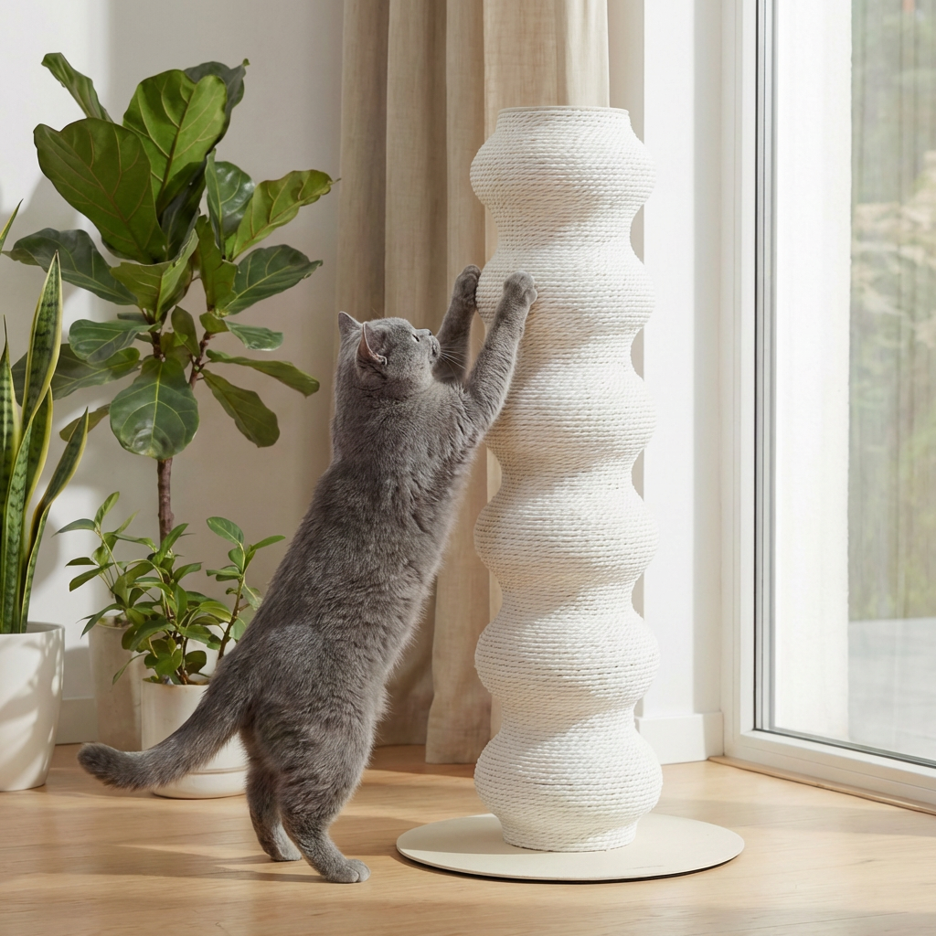 PetMaison Pillar — cat scratching post